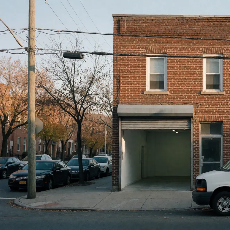 The yard at Woodside Water & Fire Restoration, 37-32 61st Street, Woodside, NY 11377