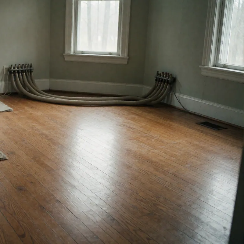 Hardwood floor and subfloor drying in Woodside, New York