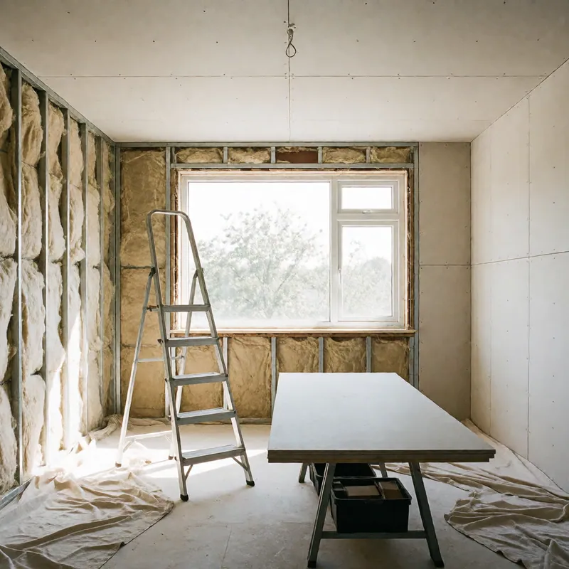 Reconstruction and rebuild in Woodside, New York
