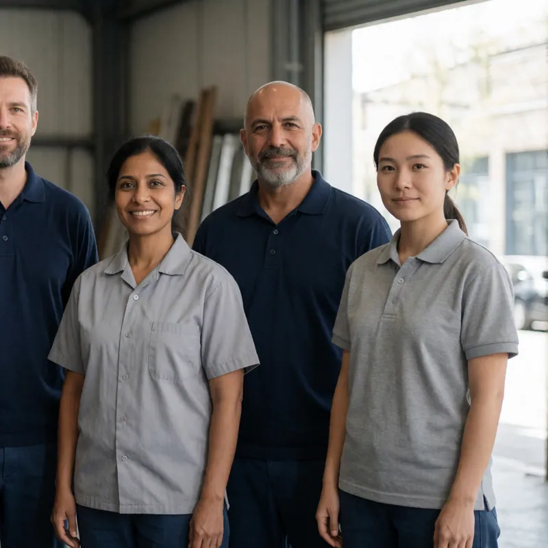 The crew at Woodside Water & Fire Restoration in Woodside, New York
